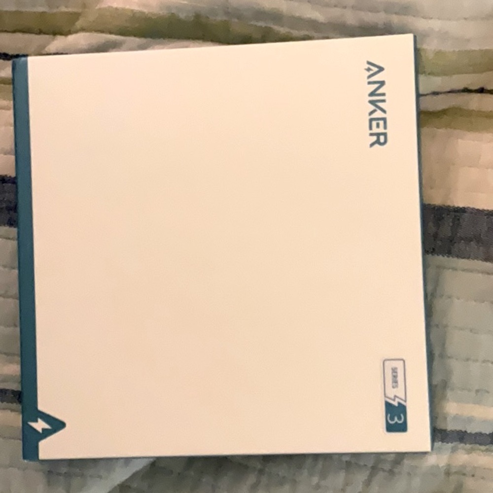 Anger portable charger. New without tags.